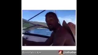 JR Smtih and Ashley on vacation