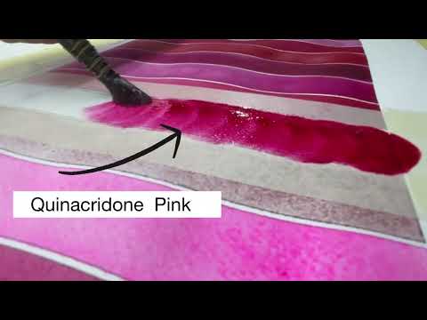 What Color Wednesday: Quinacridone Pink