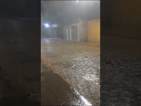 mais um registro de uma linda chuva em terra nova Pernambuco data 21 de novembro de 2025