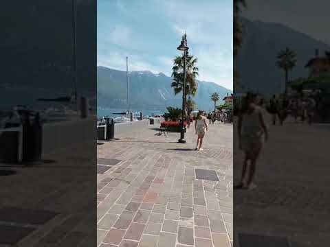 Lakeside promenade at Limone sul Garda 