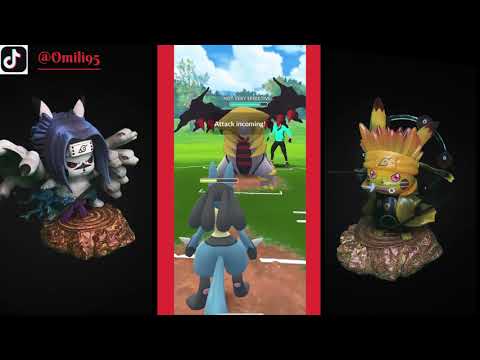 Pokémon Go: Lucario sweeps a full team!