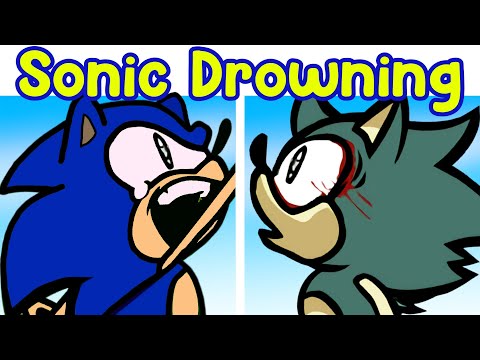 Friday Night Funkin' Below The Depths | Sonic Drowning (FNF Mod/Sonic.EXE)