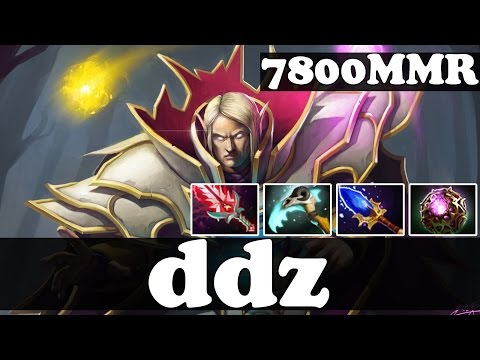 ddz 7800 MMR Plays Invoker vol 9 - Ranked Match Gameplay - Dota 2