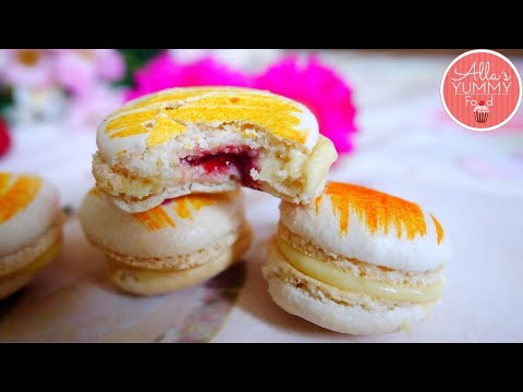 How To Make Lychee & Raspberry Macarons  | Lychee & Raspberry Macarons Recipe