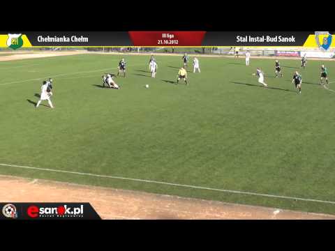 tvPodkarpacie.pl - Chełmianka Chełm - Stal Instal-Bud Sanok 21.10.2012
