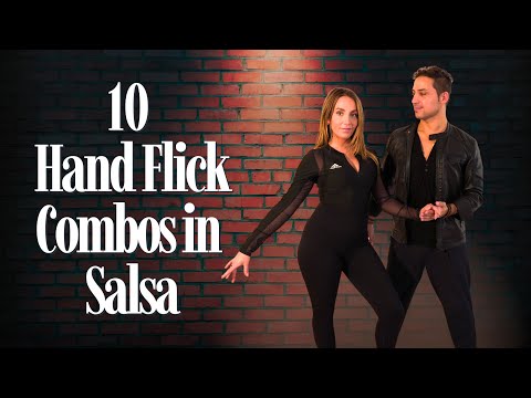 10 Salsa Hand Flicks Combination | Salsa Tutorial for Intermediate / Advanced