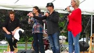 The Martins perform &quot;Except For Grace&quot; at The Wooden Cross Music Festival (W/Michael English)