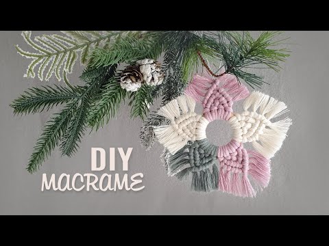 Macrame ABC pattern sample 17