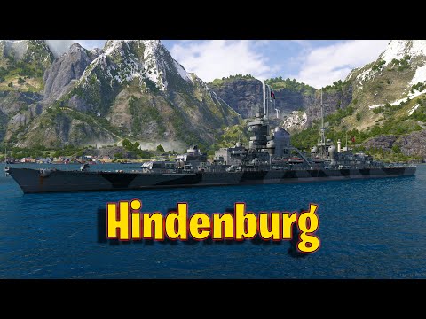 Meet The Hindenburg! Legendary German Cruiser in World of Warships Legends!