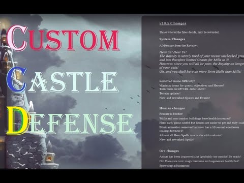 Warcraft 3, Custom Castle Defense #1
