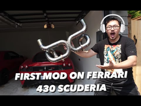 First Mod on the Ferrari 430 Scuderia