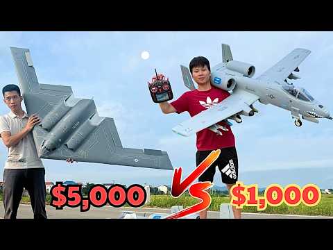 $5,000 RC Air Battle! B1 Spirit vs A10 Thunderbolt – Who Rules the Sky?