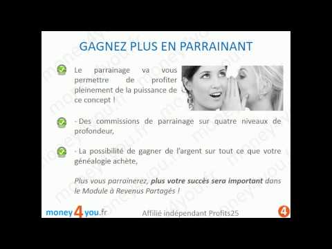 Présentation PROFITS25 par money4you.fr