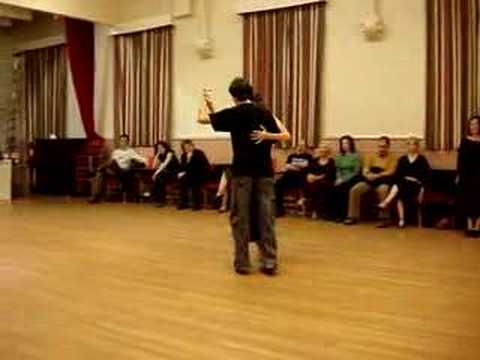  Pablo Rodriguez  is  dancing  to  the  milonga  "  Ella Es Asi  "