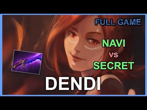 Dendi Lina | NaVi vs Secret @ Dreamleague S7 - 7.05 Full Game