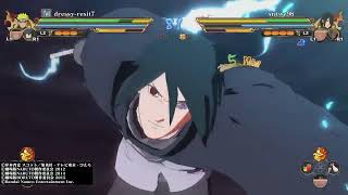 うちはサスケ（支う影）　ＶＳ　ナルト（カエル仙人モード）NARUTO X BORUTO ナルティメットストームコネクションズ