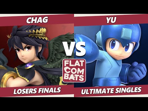 Flat Combats 10 Losers Finals - Chag (Dark Pit, Palutena) Vs. Yu (Mega Man) SSBU Smash Ultimate