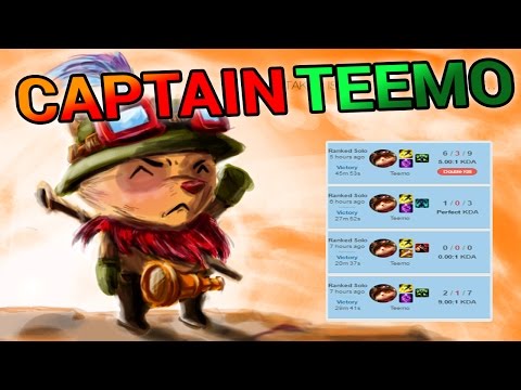 CAPTAIN TEEMO LEADING THE TEAM
