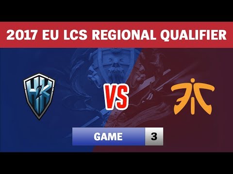 Highlights: H2K vs FNC Game 3 | H2K vs Fnatic | Vòng loại CKTG 2017 Châu Âu