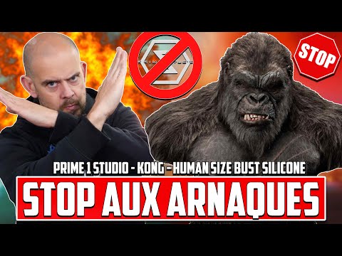 ULTIMATE STOP TO SCAMS!!! Kong Human Size Bust Silicone Prime 1 Studio #THISCRAP