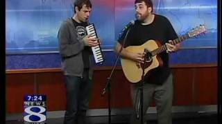 Ceschi Ramos & Max Heath of Anonymous Inc. Play Frank Propose live on News Channel 8