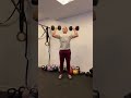DB Shoulderpress to eye height