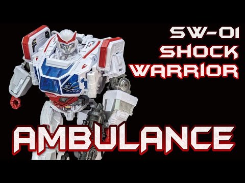 SIRTOYS SW-01 SHOCK WARRIOR AMBULANCE (Oversized Studio Series Bumblebee Movie RATCHET)