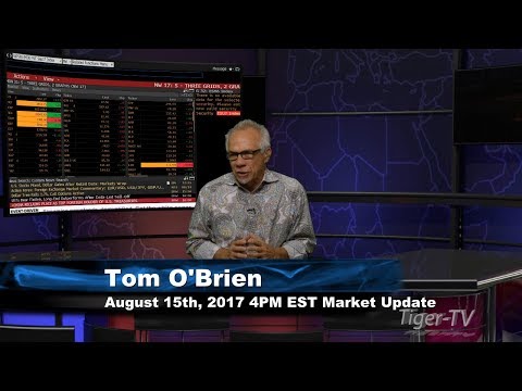 August 15th 4PM Stock Market Update by Tom O'Brien on TFNN