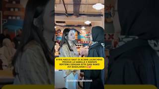 Download lagu SYIFA HADJU KETEMU IBU AVI BASALAMAH, ISTRI DARI RAMZI💕🥰 #syifahadju #elrumi #elsyifa mp3