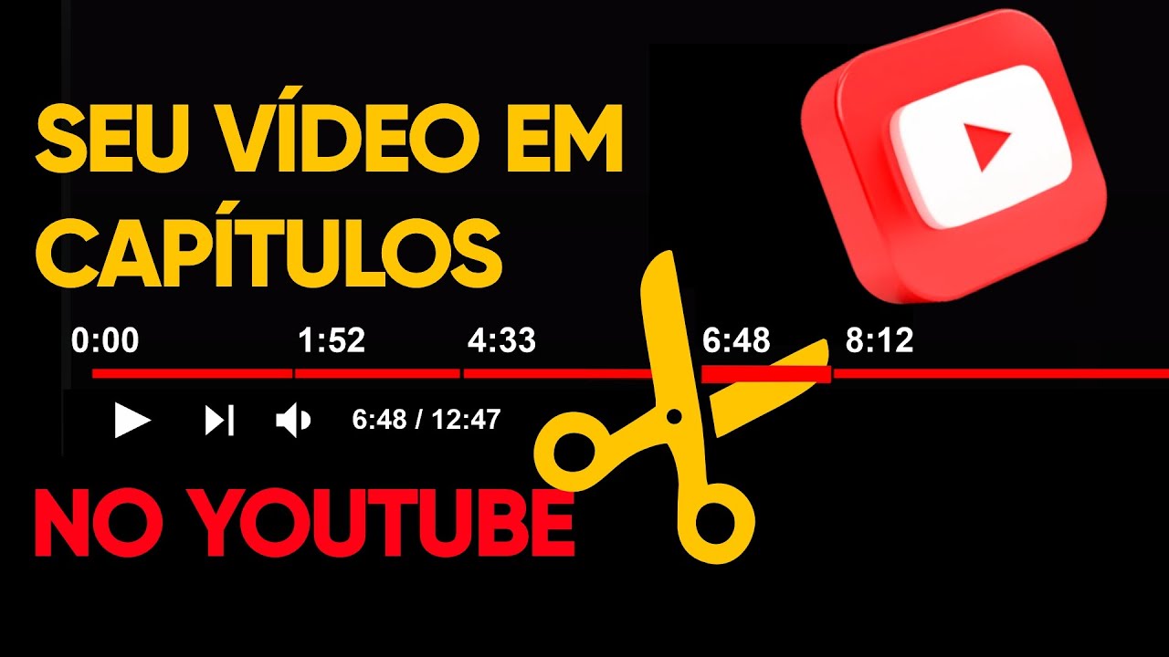 Como criar capitulos em videos do Youtube