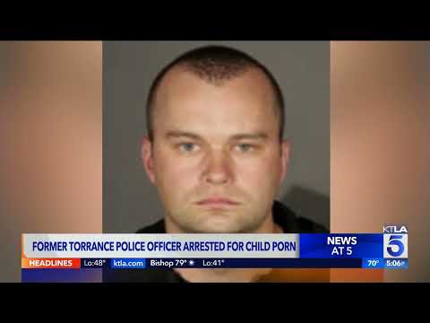 CALIFORNIA: Torrance cop Evan Robert Dahl arrested on felony child pornography charges.