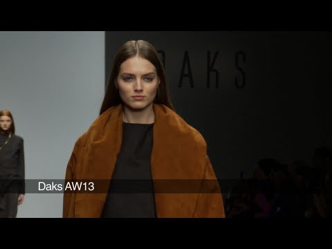 DAKS London Fashion Week show: DAKS AW 2013 Collection