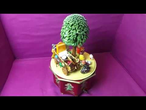 Steinbach uralte Spieluhr Nr.061 - seltenes Sammlerstück aus dem Erzgebirge