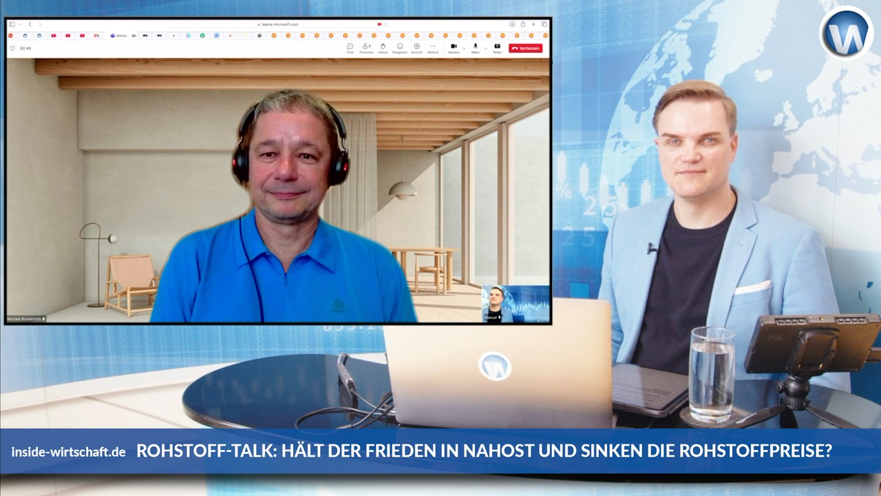 Michael Blumenroth im Rohstoff-Talk: „Geld ging von Gold in Tech & sollte bald wieder in Gold gehen"