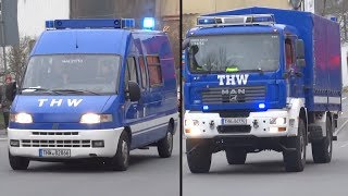 preview picture of video 'Einsatzfahrt MTW-Z + MzKw THW Naila'