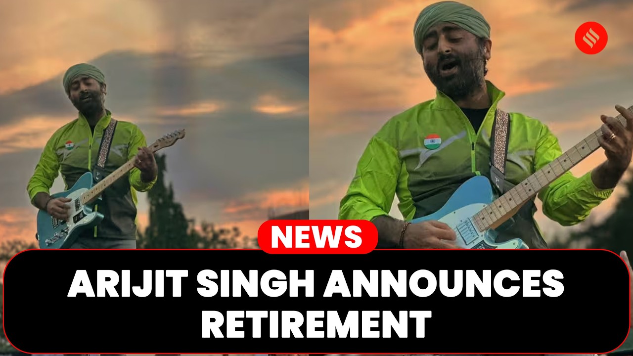 Arijit Singh Announces Retirement From Playback Singing