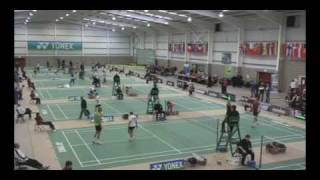 preview picture of video '2010 European Senior Badminton Championships come to Dundalk'