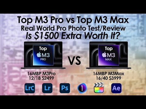 Top M3 Pro vs Top M3 Max is $1500 worth it?