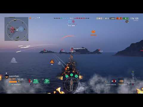 MN Jean Bart — This is for Casablanca (World of Warships: Legends)