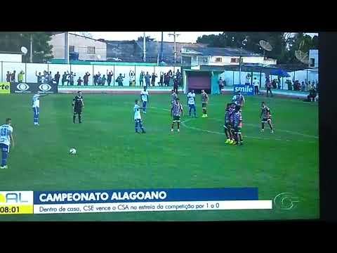 CSE 1x0 CSA - ALAGOANO 2023 - TV GAZETA ( BOM DIA ALAGOAS )