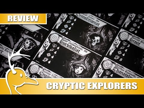 Cryptic Explorers - Kickstarter Preview - (Quackalope Review)
