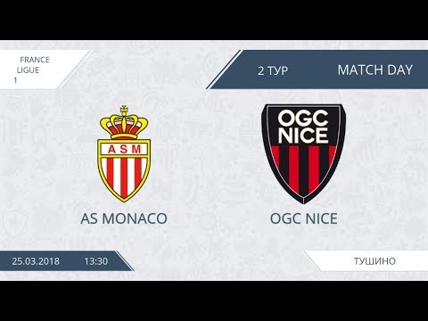 AFL18. France. Ligue 1. Day 2. AS Monaco - OGC Nice