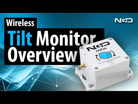 IoT Wireless Tilt Sensor Monitor | How Does Inclinometer Sensor Work