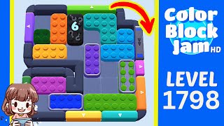 Solution du Niveau 1798 de Color Block Jam