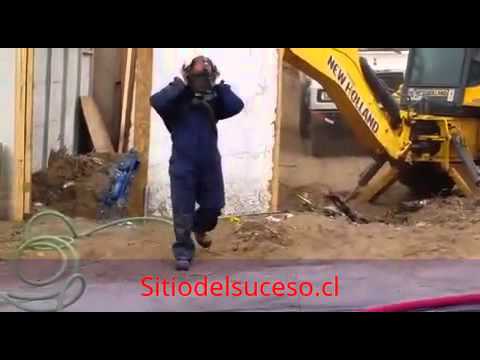 Rotura de matriz de gas en Bosques de Montemar, Concón