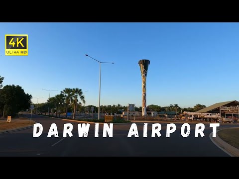 Darwin International Airport to Marrara Sports complex - 4K Darwin City Driving Virtual Tour 2023