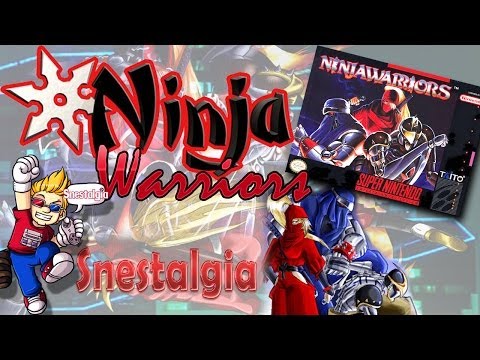 The Ninja Warriors Super Nintendo