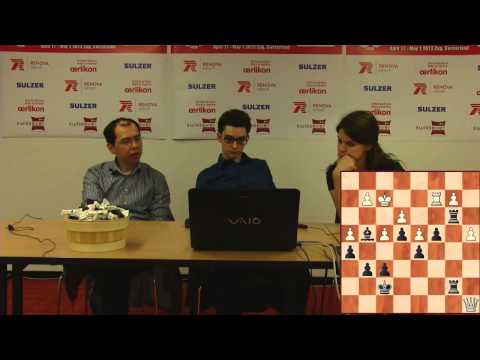 Press Conference Round 5: Fabiano Caruana (ITA) - Rustam Kasimdzhanov (UZB)