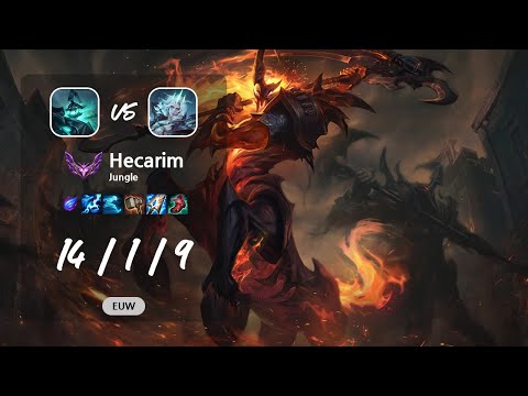 Hecarim Jungle vs Viego - EUW Master Patch 13.12