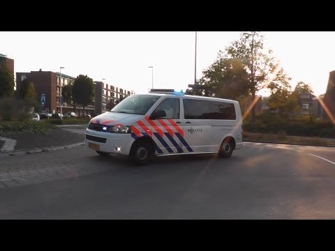 2X PRIO 1 Politie & A1 13198 Naar de Kolfstraat in Purmerend
